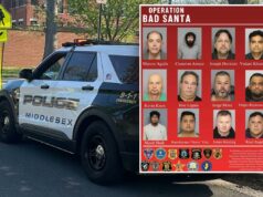 ‘Operação Bad Santa’ prende 12 malucos de NJ – incluindo professores do ensino médio – acusados de tentar encontrar menores para sexo Uma dúzia de homens de Nova Jersey, incluindo um professor do ensino médio e um coordenador de programa para jovens, foram presos em uma armação sexual envolvendo crianças.