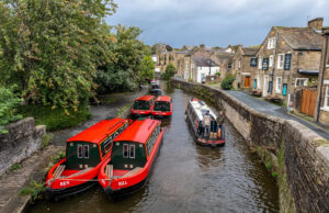 Os 10 lugares mais felizes para se viver no Reino Unido, mapeados Skipton está na porta de entrada para Yorkshire Dales. (PA)
