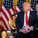 Andrew Giuliani, filho de Rudy Giuliani, é o diretor executivo da força-tarefa da Casa Branca para a Copa do Mundo.