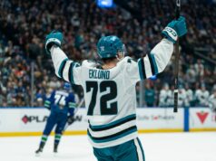 Os Sharks venceram o Vancouver após um início rápido e quebraram uma seqüência de três derrotas consecutivas enquanto Igor Chernyshov marcava o primeiro gol da carreira Os Sharks venceram o Vancouver após um início rápido e quebraram uma seqüência de três derrotas consecutivas enquanto Igor Chernyshov marcava o primeiro gol da carreira
