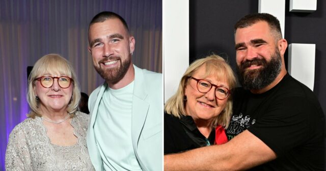 Os momentos mais doces de Donna Kelce com os filhos Guia da família de Travis Kelce e Jason Kelce: estrelas da NFL farão história como os primeiros irmãos a se enfrentarem no Super Bowl 62 e 87