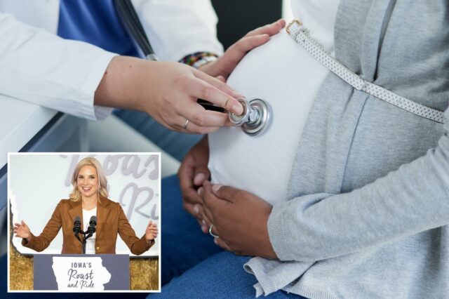 Os pais pagariam 50% das despesas da gravidez de acordo Os pais pagariam 50% das despesas da gravidez de acordo com o projeto de lei proposto pelo legislador republicano de Iowa