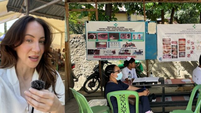 Os profissionais de saúde que lutam contra um cancro evitável Os profissionais de saúde que lutam contra um cancro evitável em Timor-Leste