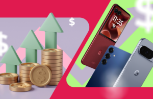 Os telefones Android estão prestes a ficar mais caros no próximo ano Samsung Galaxy S25 Ultra e Moto G Play 2026 sentados um ao lado do outro