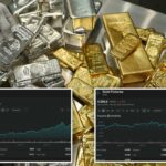 Ouro e prata encerram ano recorde com nota tumultuada