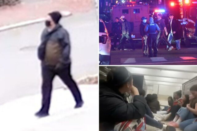 Outra imagem granulada de 'pessoa de interesse' no tiroteio em Uma pessoa interessada em um incidente da Brown University.