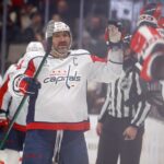 Ovechkin marca duas vezes e o Sharks não comparece na derrota para o Capitals