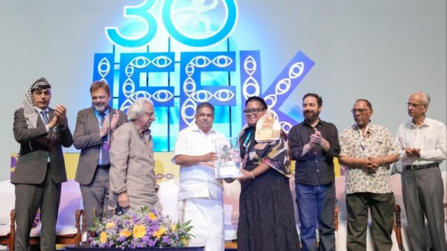 Pablo Larraín, Palestina e Alemanha dão o tom na noite Pablo Larraín, Palestina e Alemanha dão o tom na noite de abertura politicamente carregada do Festival de Cinema de Kerala