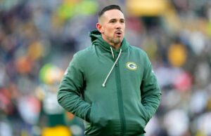 Packers emergem em conversa comercial de grande sucesso de US$ 96 milhões Matt LaFleur, Green Bay Packers
