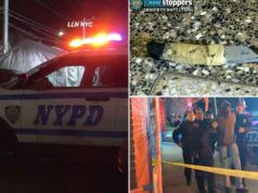 Pai do maluco armado com lâmina morto a tiros por policiais da polícia de Nova York retorna à vizinhança – ainda furioso Pai do maluco armado com lâmina morto a tiros por policiais da polícia de Nova York retorna à vizinhança - ainda furioso