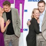 Pam Anderson detalha a 'semana íntima' com Liam Neeson - quando ele a apresentou como 'futura Sra.