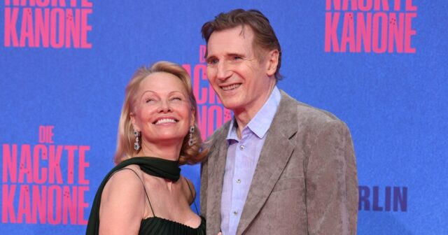 Pamela Anderson detalha seu verdadeiro romance com Liam Neeson - Pamela Anderson detalha seu verdadeiro romance com Liam Neeson - e onde eles estão agora