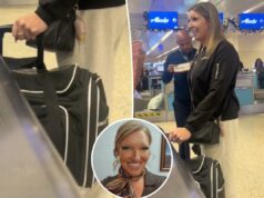 Passageira explode com funcionários da Alaska Airlines por se recusarem a deixá-la enfiar 2 gatos debaixo do assento: ‘Você está estragando o Natal!’ Passageira explode com funcionários da Alaska Airlines por se recusarem a deixá-la enfiar 2 gatos debaixo do assento: 'Você está estragando o Natal!'