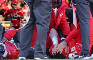 Patrick Mahomes sai do jogo do Chiefs devido a uma lesão enquanto as esperanças dos playoffs morrem Patrick Mahomes sofreu uma aparente lesão no joelho contra o Chargers.