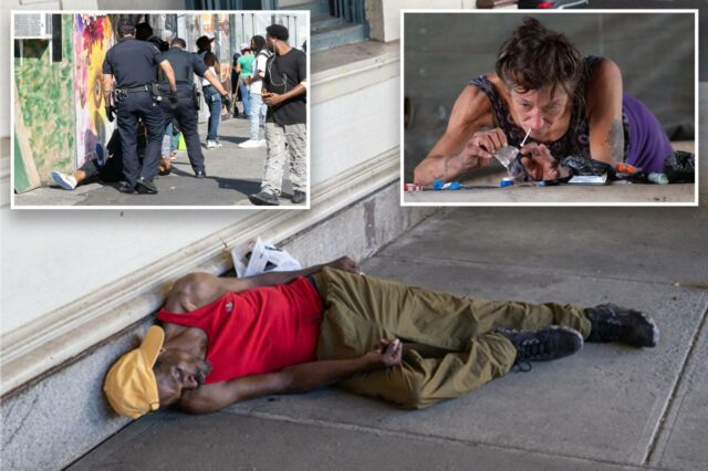 Pelo menos 46 pessoas foram levadas às pressas para o Pelo menos 46 pessoas foram levadas às pressas para o hospital dos 2 centros de prevenção de overdose de Nova York, que dizem não saber o que aconteceu com elas