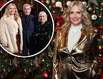 Penny Lancaster apresenta uma figura elegante em um terno dourado ao se juntar a Pierce Brosnan e Dame Helen Mirren no King's Trust Carol Concert