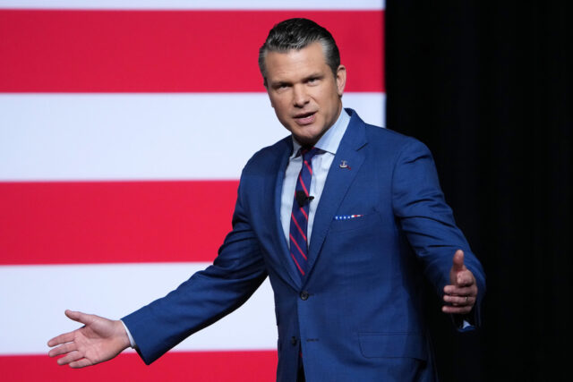 Pete Hegseth: E se a IA pudesse nos ajudar a Desenho animado de Jack Ohman