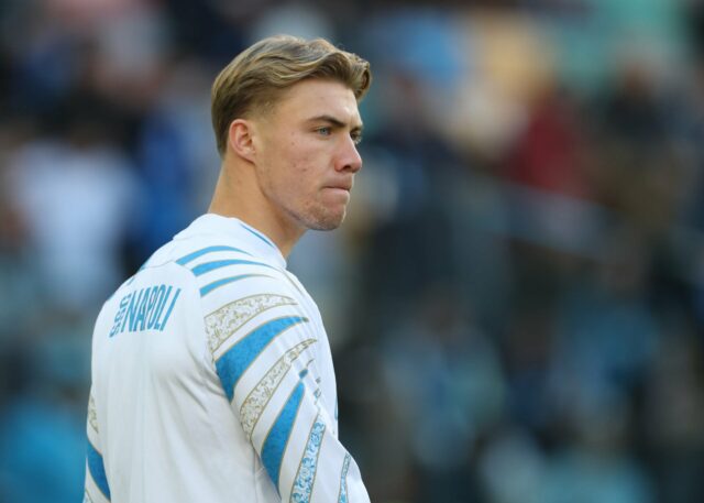 Phil Jones diz que Rasmus Hojlund merece 'crédito' pelo que Rasmus Hojlund comemora contra a Juventus