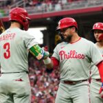 Philadelphia Phillies designated hitter Kyle Schwarber