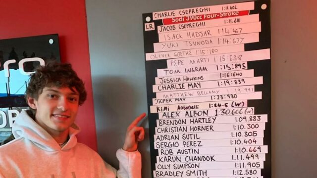 Piloto de F1 anda de kart usando nome falso durante Piloto de F1 anda de kart usando nome falso durante o período de entressafra na pista de Daytona em Milton Keynes