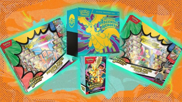 Pokémon TCG Ascended Heroes: guia de pré-encomenda, preço, onde comprar Ascended Heroes Elite Trainer Box em um fundo branco