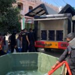 Polícia Nacional implanta 13 Randurlap e 8 unidades de tratamento de água para vítimas de desastres em Sumatra