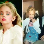 Jonbenet Ramsey com maquiagem