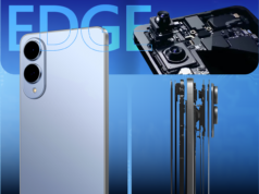 Por US$ 799, o Galaxy S25 Edge pode finalmente valer a pena o compromisso Samsung Galaxy S25 Edge deitado de bruços em uma mesa