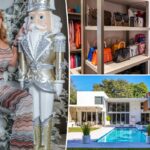 Por dentro da moderna mansão de Larsa Pippen na Flórida - edição de Natal