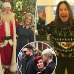 Por dentro dos planos de férias da família Osbourne enquanto eles comemoram o primeiro Natal sem Ozzy