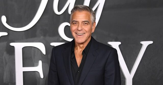 Por que George Clooney ‘não está mais beijando’ seus colegas George Clooney Fama Paternidade e Encontrando Aquele