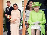 Por que a decisão de Meghan Markle de usar um Por que a decisão de Meghan Markle de usar um vestido Dior de £ 60.000 durante sua visita ao Marrocos em 2019 'irritou' a Rainha Elizabeth - já que ela alertou que foi uma 'escolha mal julgada'