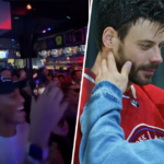 Shane Hollander e Ilya Rozanov durante um dos muitos momentos de saudade.