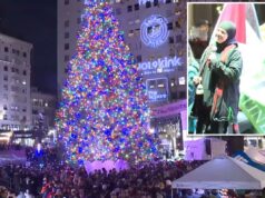 Portland provoca indignação com a cerimônia de iluminação da ‘árvore’ da cidade: ‘Eles nem conseguem dizer árvore de Natal’ Portland provoca indignação com a cerimônia de iluminação da 'árvore' da cidade: 'Eles nem conseguem dizer árvore de Natal'