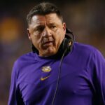 Former college football head coach Ed Orgeron of the LSU Tigers