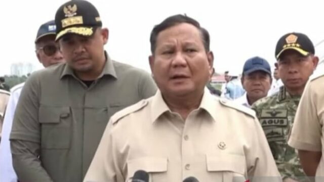 Prabowo: Em meio aos desastres há mentiras de que o Prabowo: Em meio aos desastres há mentiras de que o governo não está presente