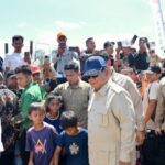 Prabowo assistirá à tela para dar as boas-vindas ao ano novo com refugiados em Tapsel