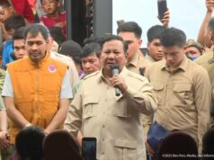 Prabowo pede desculpas diante dos refugiados: estamos trabalhando duro Prabowo pede desculpas diante dos refugiados: estamos trabalhando duro
