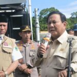 Prabowo pretende que habitação temporária para refugiados das enchentes em Agam seja concluída em um mês