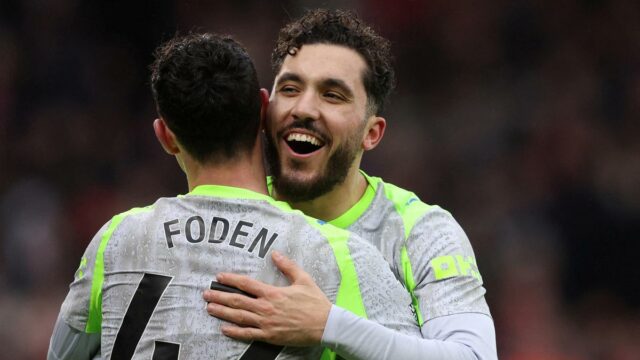 Premier League 2025-26: Man City chega à liderança com vitória por 2 a 1 em Forest após o heroísmo de Cherki
