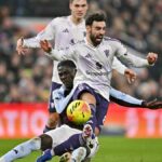 Premier League: Bruno Fernandes lesiona-se no jogo do Man United contra o Aston Villa