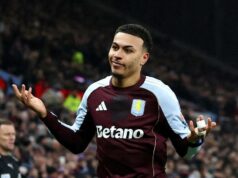Premier League: dobradinha de Rogers dá vitória ao Aston Villa por 2 a 1 sobre o Manchester United Premier League: dobradinha de Rogers dá vitória ao Aston Villa por 2 a 1 sobre o Manchester United