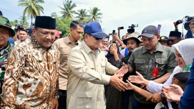 Presidente Prabowo abole KUR para agricultores vítimas de desastres em Aceh
