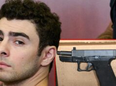 Promotores de Luigi Mangione colocam fotos de armas e munições como prova Luigi Mangione arma principal getty comp