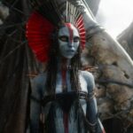 Sam Worthington e Zoe Saldana em Avatar, 2009.