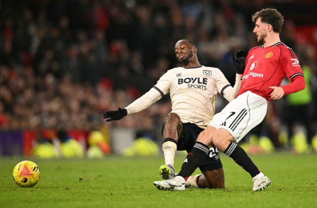 'Que jogador'... O ex-ala do Man Utd responde à mensagem Manchester United x West Ham United - Premier League