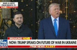 ‘Que pergunta idiota!’ Trump repreende repórter que o pressiona enquanto cumprimenta Zelensky em Mar-a-Lago Yahoo news home