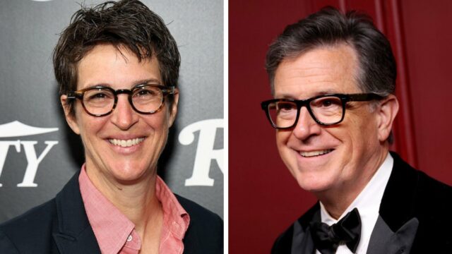 Rachel Maddow pede à Paramount para reverter a demissão de Stephen Colbert: 'Um enorme constrangimento'
