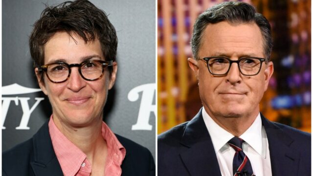 Rachel Maddow pede que a Paramount reverta a demissão de Rachel Maddow pede que a Paramount reverta a demissão de Stephen Colbert e diz que ‘a aquisição da CBS News foi um grande constrangimento’