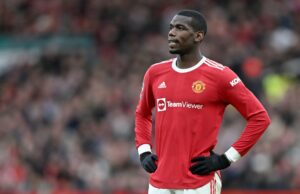 Ravel Morrison diz que o Man Utd quebrou uma promessa a Paul Pogba, agora pode repetir com Kobbie Mainoo Paul Pogba em ação pelo Manchester United em 2023.